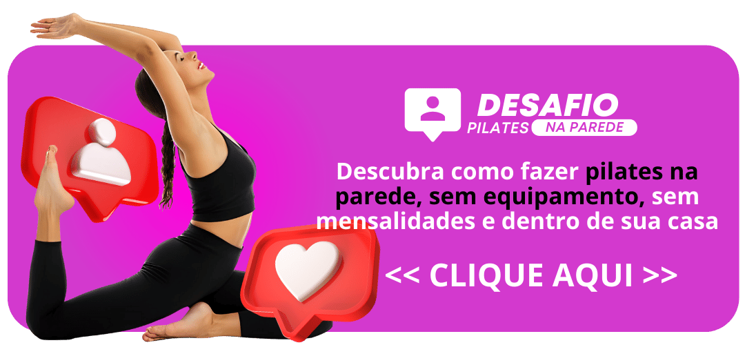 Desafio Pilates na Parede